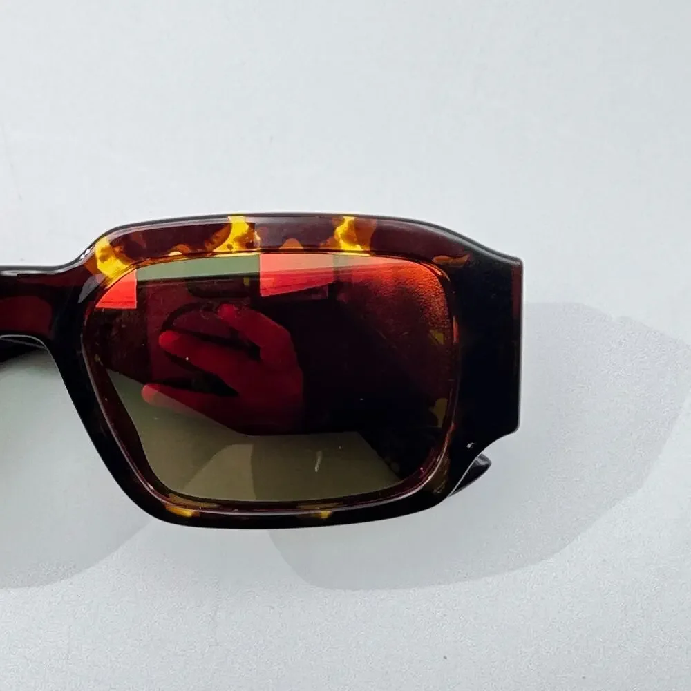 Maui Jim Sunglasses Kupale MP-RM MJ639 10 Dark Havana Rectangle Polarized 55mm